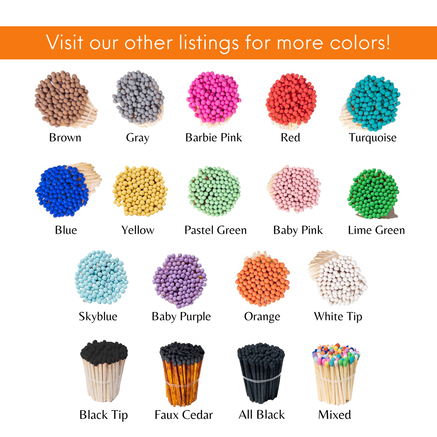 Multicolor 2.0 | 1.90" Safety Matches