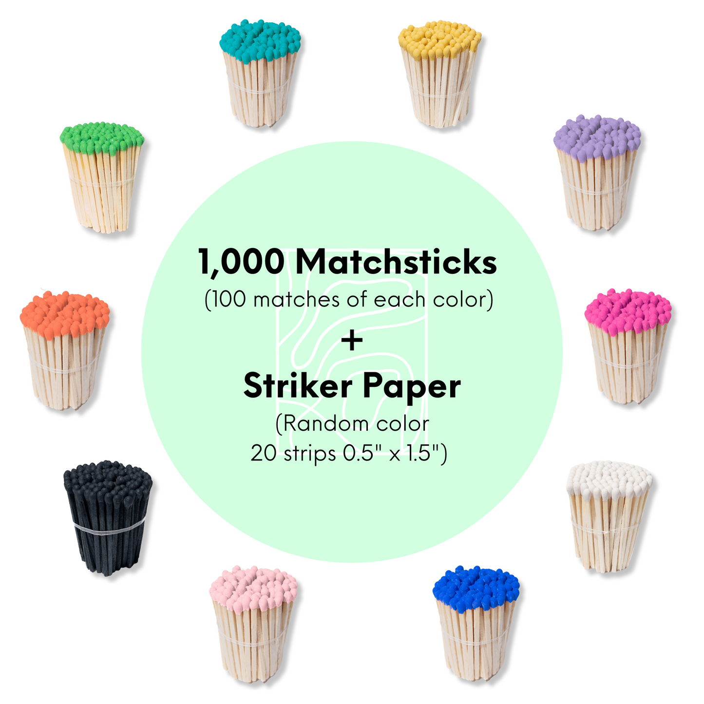 Multicolor 2.0 | 1.90" Safety Matches