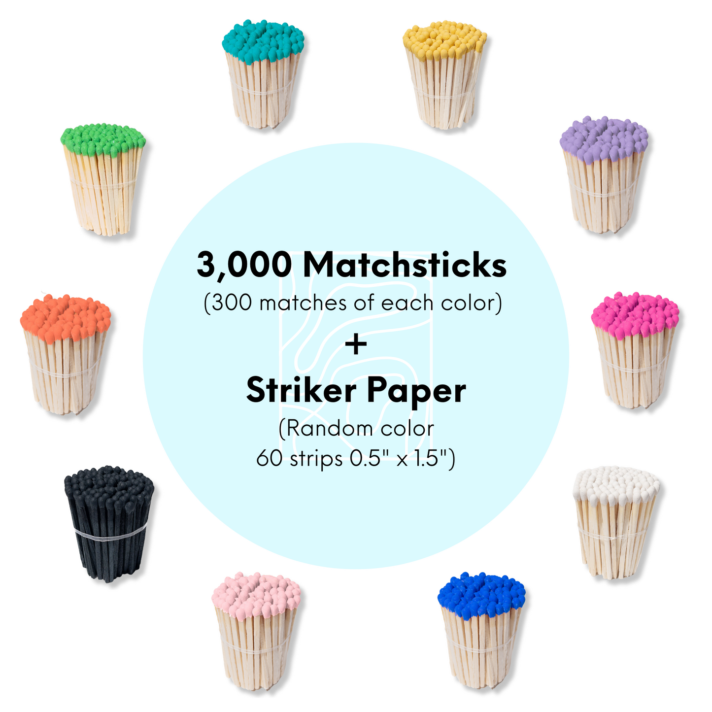 Multicolor 2.0 | 1.90" Safety Matches